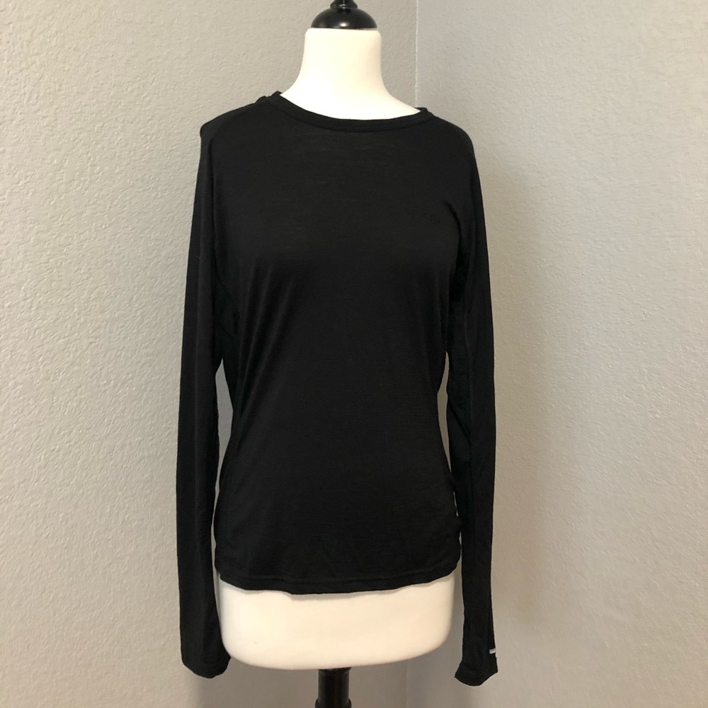 Men’s Black Icebreaker Merino Wool Base Layer